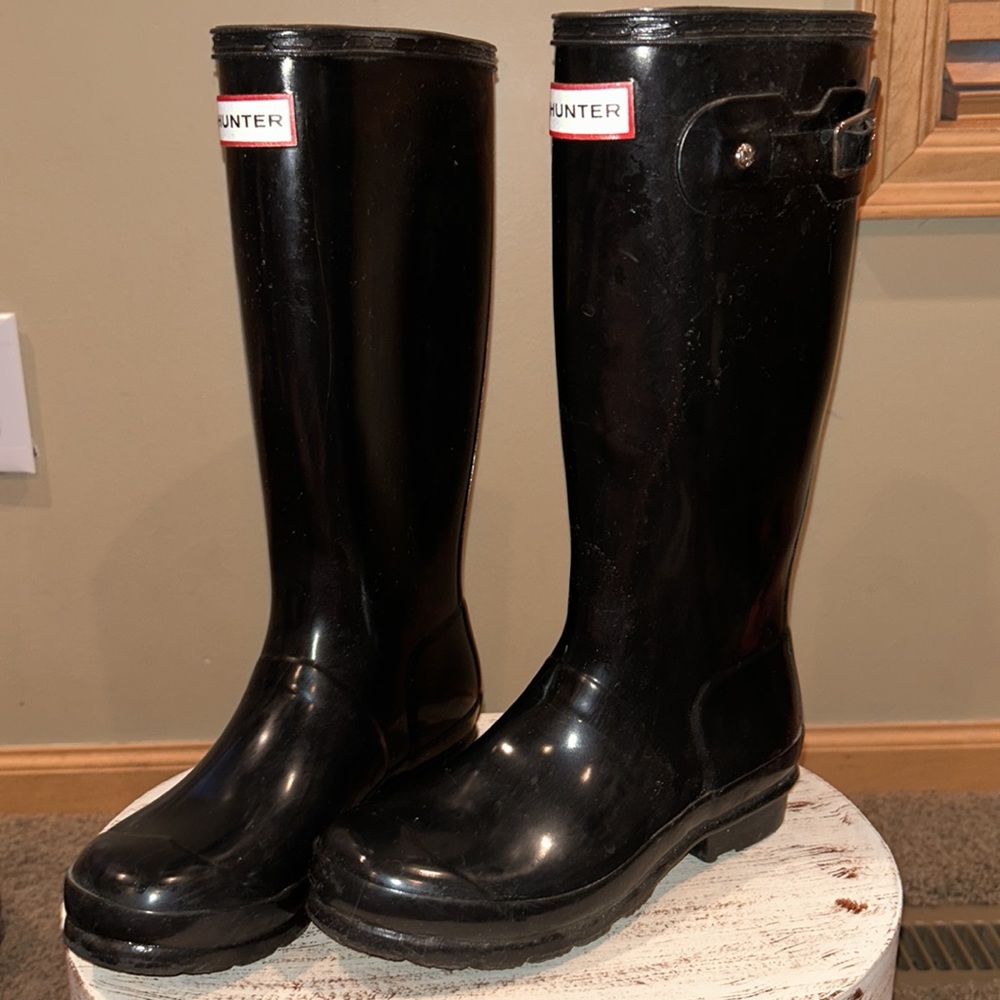 Hunter Tall Gloss Rain Boot - image 2